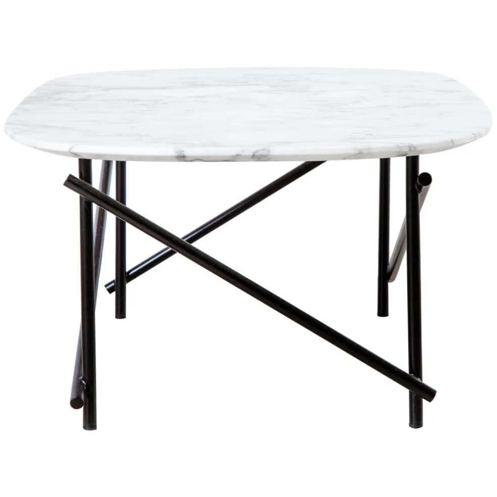 Cheap Workshop Coffee Table Marble & Black Coffee & Side Tables