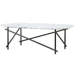 Cheap Workshop Coffee Table Marble & Black Coffee & Side Tables